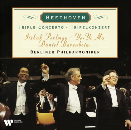 Ludwig van Beethoven (1770-1827), Itzhak Perlman, Yo-Yo Ma & Daniel Barenboim - Triple Concerto - Tripelkonzert (LP)