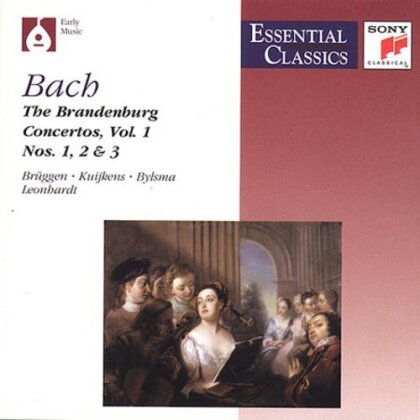 Gustav Leonhardt, Kuijken, Johann Sebastian Bach (1685-1750), Frans Brüggen & Anner Bylsma - Brandenburg Concertos 1-3