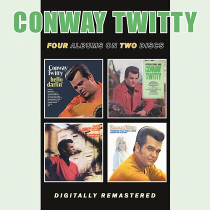 Conway Twitty - Hello Darlin / 15 Years Ago / How Much More Can (2024 Reissue, BGO - BEAT GOES ON, 2 CDs)