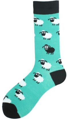 FUNNY SOCKS SHEEP/SCHAFE III Einheitsgrösse