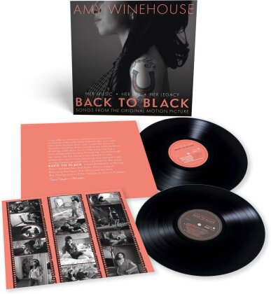 Amy Winehouse - BACK TO BLACK: SONGS FROM THE ORIGINAL MOTION PICTURE - OST (Édition Deluxe, 2 LP)