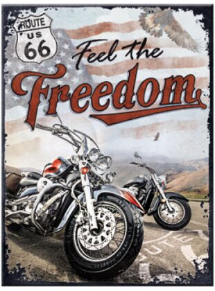 Route 66 Freedom Magnet