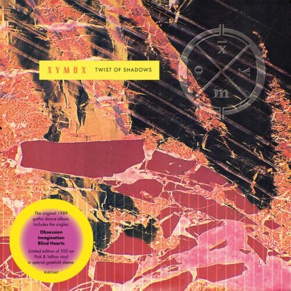 Xymox - Twist Of Shadows (2024 Reissue, Rubellan Remasters, Gatefold, Yellow/Pink Vinyl, LP)
