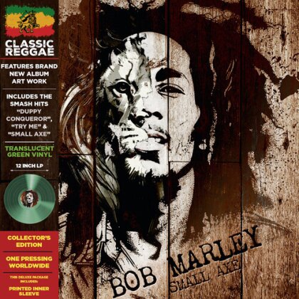 Bob Marley - Small Axe (2024 Reissue, Édition Deluxe, Édition Limitée, Blue Vinyl, LP)