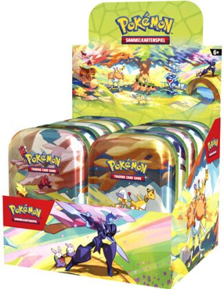 Pokemon Cards Tin Mini Juni 24 10-er Display 10-er Pack deutsch