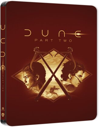 Dune - Parte 2 (2024) (Cover 3, Edizione Limitata, Steelbook, 4K Ultra HD + Blu-ray)