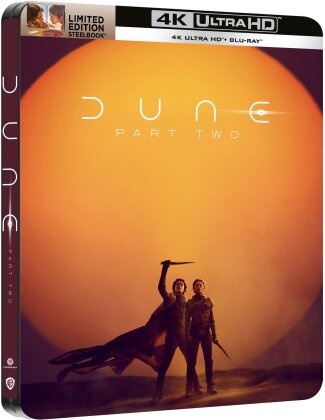Dune - Parte 2 (2024) (Cover 2, Edizione Limitata, Steelbook, 4K Ultra HD + Blu-ray)