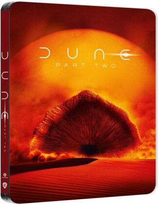 Dune - Parte 2 (2024) (Cover 1, Edizione Limitata, Steelbook, 4K Ultra HD + Blu-ray)