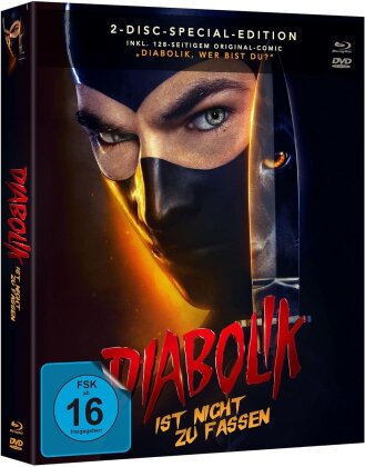 Diabolik ist nicht zu fassen (2023) (inkl. Comic, Schuber, Digipack, Special Edition, Blu-ray + DVD)