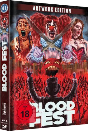 Blood Fest (2018) (Artwork Edition, Édition Limitée, Mediabook, Blu-ray + DVD)
