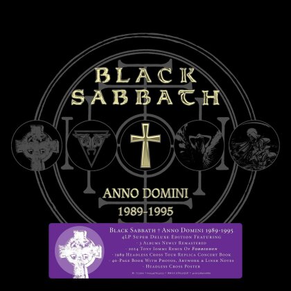 Black Sabbath - Anno Domini: 1989 - 1995 (Super Deluxe Box Set, 4 LPs)