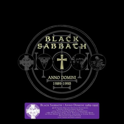Black Sabbath - Anno Domini: 1989 - 1995 (Super Deluxe Box Set, BMG Rights, 4 CDs)