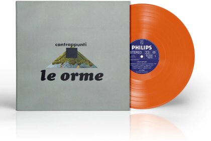 Le Orme - Contrappunti (2024 Reissue, Numbered, Edizione Limitata, Orange Vinyl, LP)