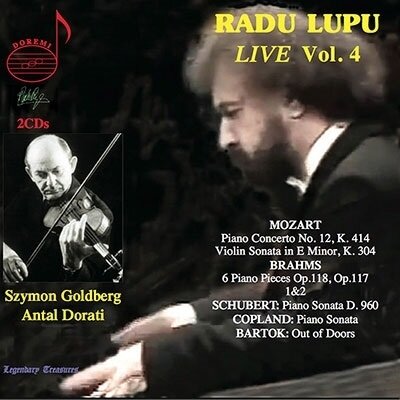 Cleveland Orchestra, Wolfgang Amadeus Mozart (1756-1791), Johannes Brahms (1833-1897), Franz Schubert (1797-1828), … - Radu Lupu Live Vol. 4