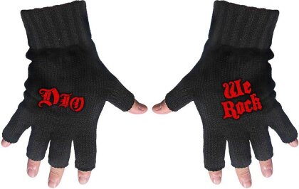 Dio Fingerless Gloves - We Rock