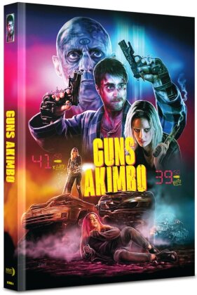 Guns Akimbo (2019) (Cover A, Limited Edition, Mediabook, Blu-ray + DVD)