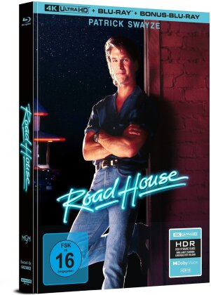 Road House (1989) (Limited Collector's Edition, Mediabook, 4K Ultra HD + 2 Blu-rays)