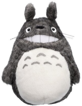 Peluche fibres acrylique - Totoro gris sourire - Mon Voisin Totoro - 20 cm