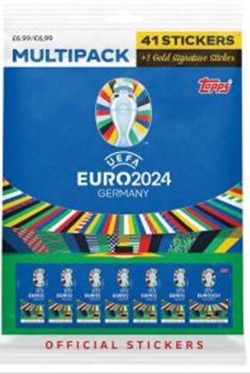 Topps UEFA EURO 2024 Sticker Multipack