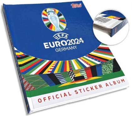 Topps UEFA EURO 2024 Sticker Album Hardcover