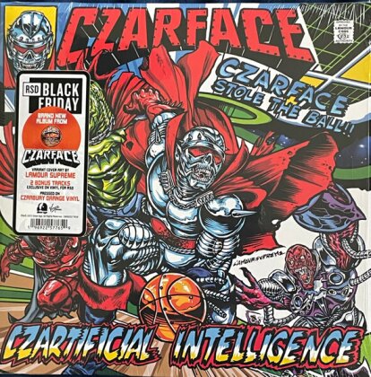 Czarface (Inspectah Deck & 7L & Esoteric) - Czartificial Intelligence - Stole The Ball Edition (RSD 2023, Czarbury Orange Vinyl, LP)