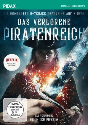 Das verlorene Piratenreich - Die komplette 6-teilige Dokureihe (2021) (Pidax Doku-Highlights, 2 DVD)