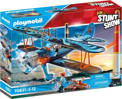 Playmobil 70831 - Air Stuntshow Doppeldecker Phönix