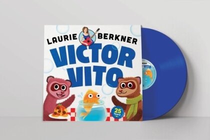 Laurie Berkner - Victor Vito (2024 Reissue, 45rpm, 25th Anniversary Edition, Blue Vinyl, 2 LPs)