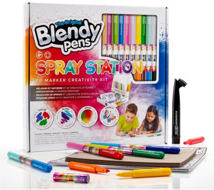 Blendy Pens 20 Farben Studio - 20 Stifte, Arbeitsstation,