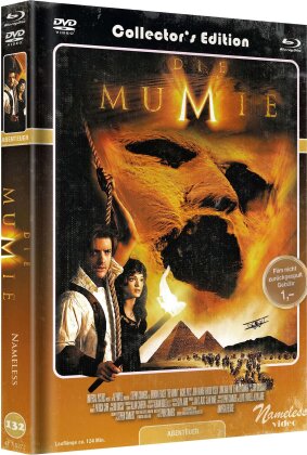 Die Mumie (1999) (Cover C, Édition Collector Limitée, Mediabook, Blu-ray + DVD)
