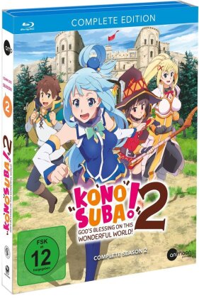 KonoSuba 2 - Staffel 2 (Complete Edition, 3 Blu-ray)