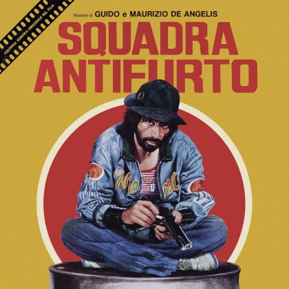 Guido & Maurizio De Angelis - Squadra Antifurto (2024 Reissue, Transparent Amber Vinyl, LP)