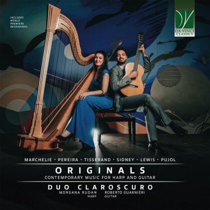 Duo Claroscuro, Roberto Guarnieri & Morgana Rudan - Contemporary Music For Harp & Guitar