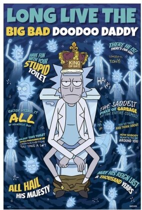 Poster - Doodoo Daddy - Rick and Morty