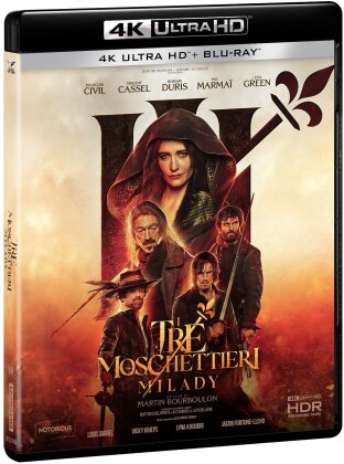 I Tre Moschettieri - Milady (2023) (4K Ultra HD + Blu-ray)