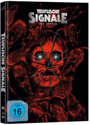 Teuflische Signale - The Sender (1982) (Cover B, Limited Collector's Edition, Mediabook, Blu-ray + DVD)