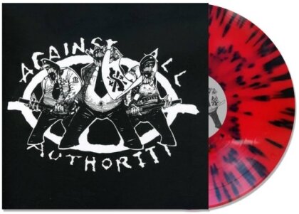 Against All Authority - 24 Hour Roadside Resistance (2024 Reissue, Red with Black Splatter Vinyl, LP)