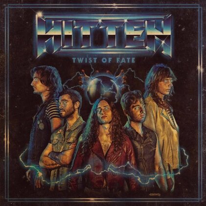 Hitten - Twist Of Fate (2024 Reissue, High Roller Records, Galaxy Vinyl, LP)