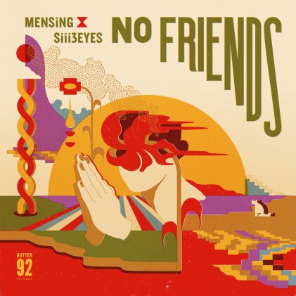 MENSING X Siii3EYES - No Friends (LP)