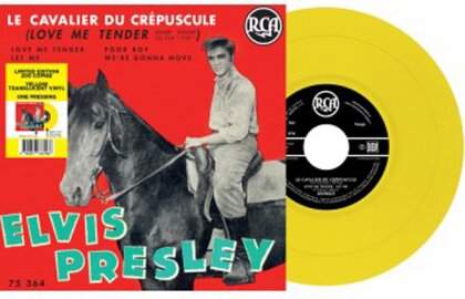 Elvis Presley - Ep Étranger N°11 - Le Cavalier Du Crépuscule (Yellow Vinyl, 7" Single)
