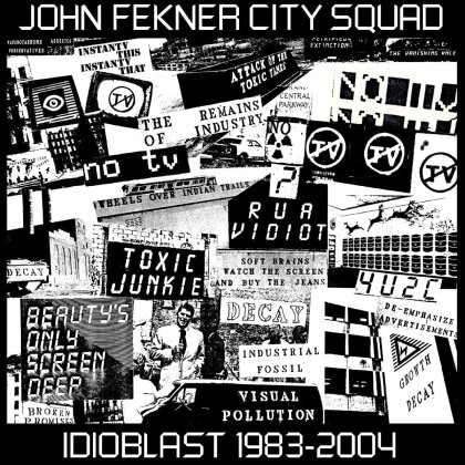 John Fekner City Squad - Idioblast 1983-2004 (2 CDs)
