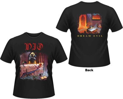 Dio Unisex T-Shirt - Dream Evil (Back Print)
