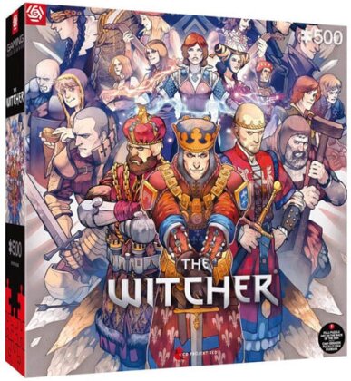 Merc Puzzle Witcher Northern Realms 500 Teile