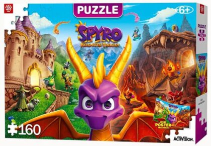 Merc Puzzle Kids Spyro Reignited Trilogy 160 Teile