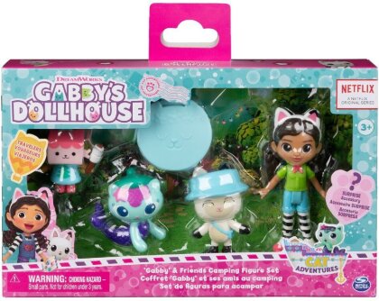 Gabby's Dollhouse Friends Figure Pack Camping