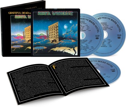 The Grateful Dead - From The Mars Hotel (2024 Reissue, Rhino, 50th Anniversary Edition, Deluxe Edition, 3 CDs)