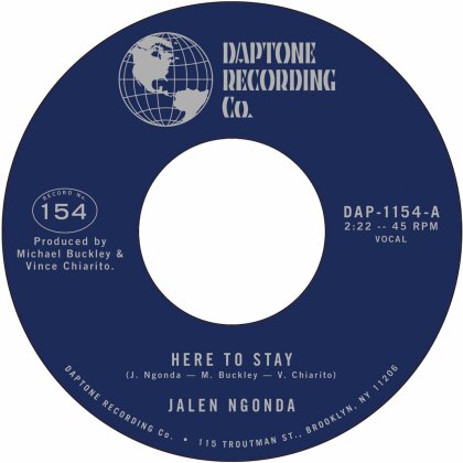 Jalen Ngonda - Here To Stay / If You Don´t Want My Love (7" Single)