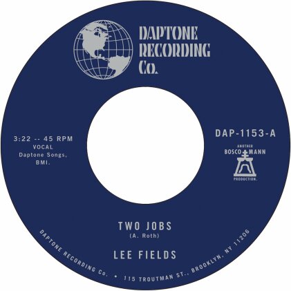 Lee Fields - Two Jobs / Save Your Tears For Someone New (7" Single)