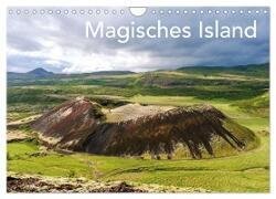 Magisches Island (Wandkalender 2025 DIN A4 quer) - CALVENDO Monatskalender