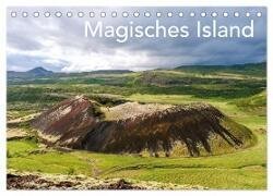 Magisches Island (Tischkalender 2025 DIN A5 quer) - CALVENDO Monatskalender